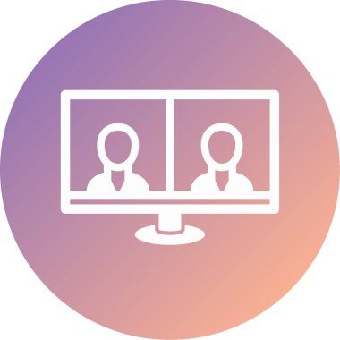 İnsan simgesinin vektör illüstrasyonu