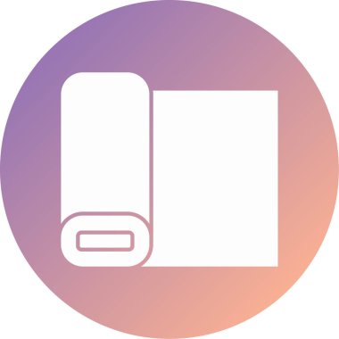 Kitap. Web simgesi basit illüstrasyon