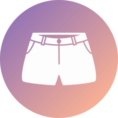 Benzersiz kısa vektör simgesi