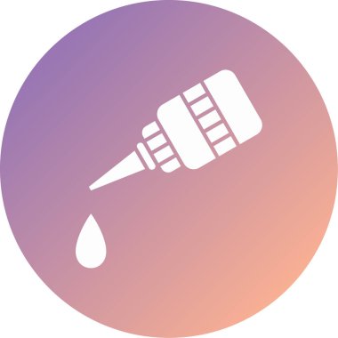 Benzersiz boyama vektörü simgesi