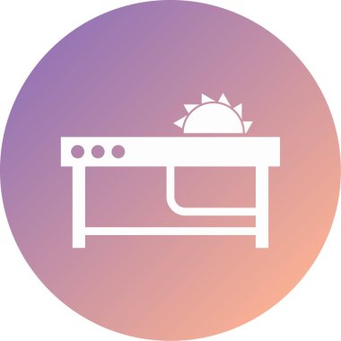 Masa lambası. Basit tasarım