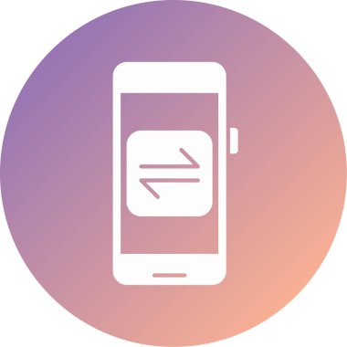 cep telefonu vektör simgesi