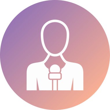 Modern simgenin vektör illüstrasyonu