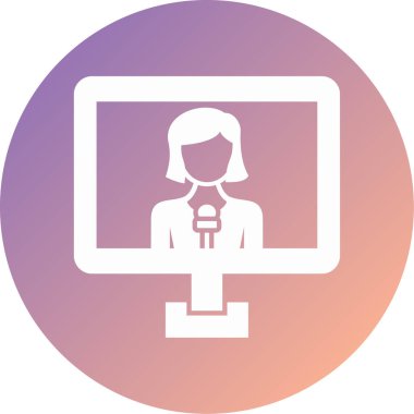 Modern eğitim ikonunun vektör illüstrasyonu