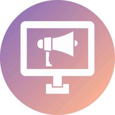 Web simgesi vektör illüstrasyonu