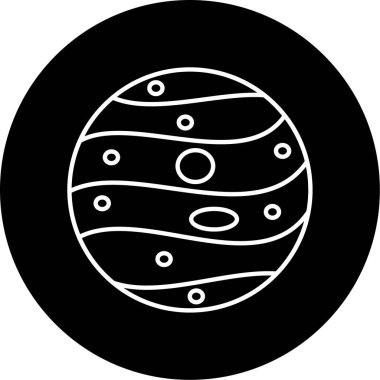 Merkür simgesi vektör illüstrasyonu