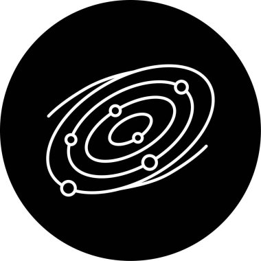Galaxy simge vektör çizim