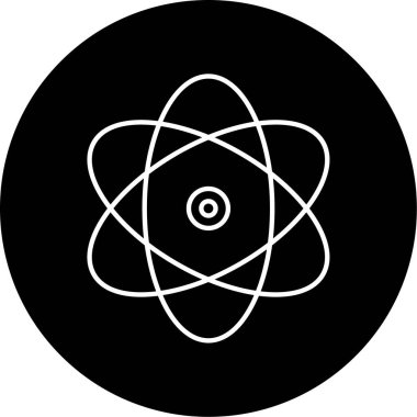 Nebula simgesi vektör illüstrasyonu