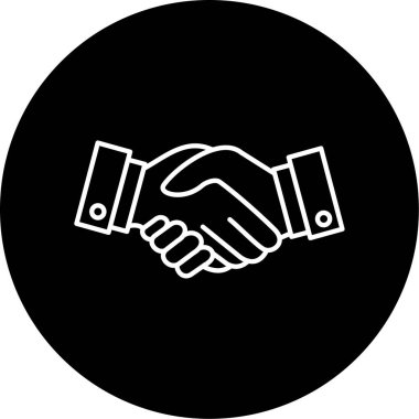 El Sarsıcı simge vektör illüstrasyonu