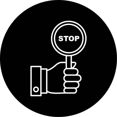 Simge vektör illüstrasyonunu teklif et