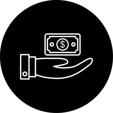 Charity simgesi vektör illüstrasyonu