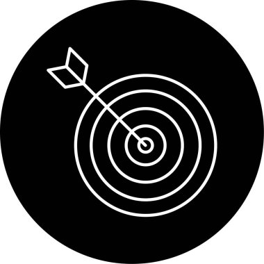 Amaç simge vektör çizim