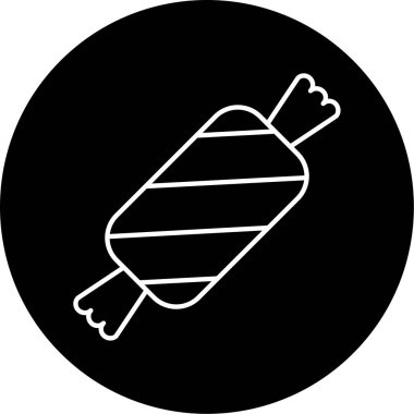 Şekerlemeler iş için basit simge, vektör illüstrasyonu