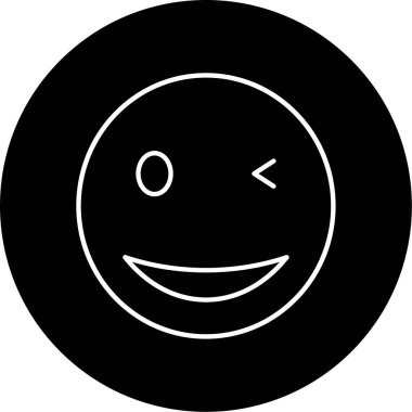 Simge vektör resimlemesini göz kırp