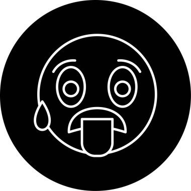 Sıcak simge vektör illüstrasyonu