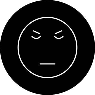 Tarafsız ikon vektör illüstrasyonu