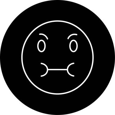 Ağız Tam simge vektör çizimi