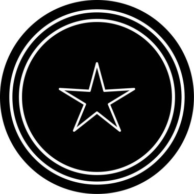 yıldız simgesi vektör illüstrasyonu