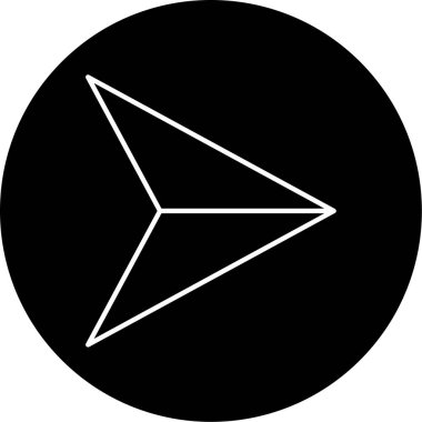 Simge vektör illüstrasyonunu gönder