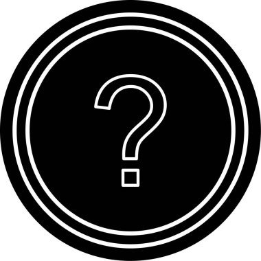 yardım simgesi çizimi