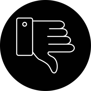 simge vektör illüstrasyonundan hoşlanmadım