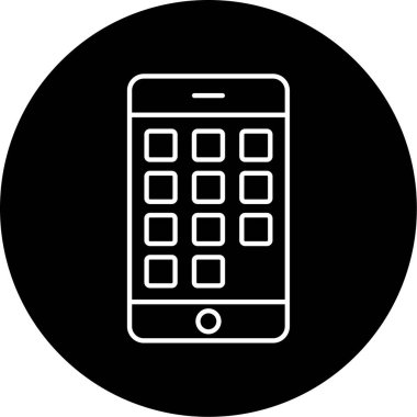 Uygulamalar simge vektör resimlemesini göster