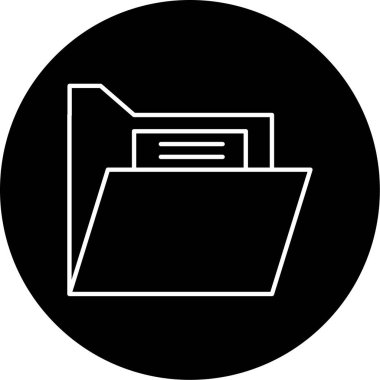 dizin simgesi vektör illüstrasyonu