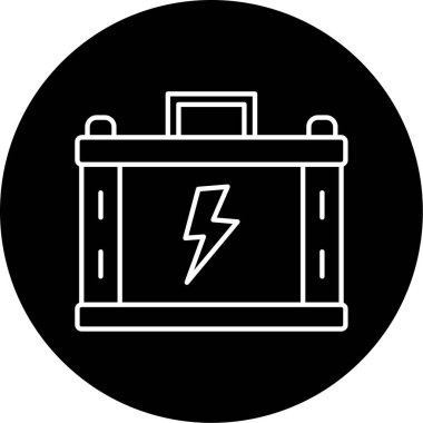 pil vektör illüstrasyonu