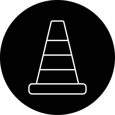 Koni simge vektör çizim