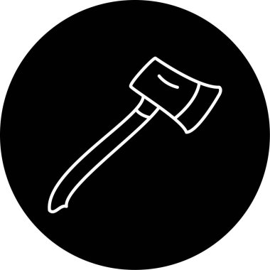 Balta simgesi vektör illüstrasyonu