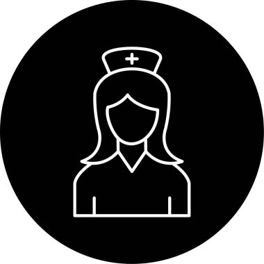Hemşire Simgesi çizimi