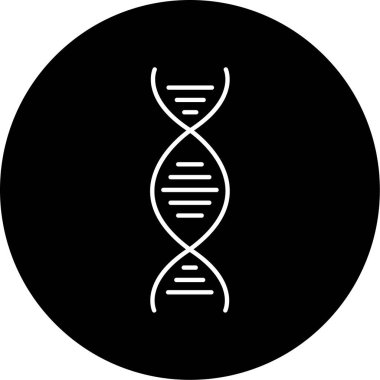 DNA simgesi vektör illüstrasyonu
