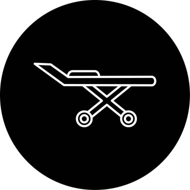 Sedye simge vektör çizim