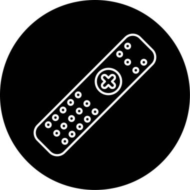 Uzak simge vektör illüstrasyonu