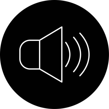 hoparlör vektör illüstrasyonu