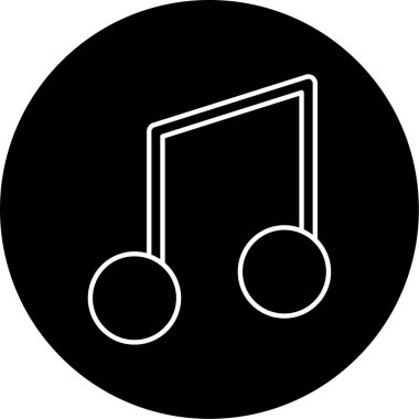 müzik çalar ikon vektör illüstrasyonu