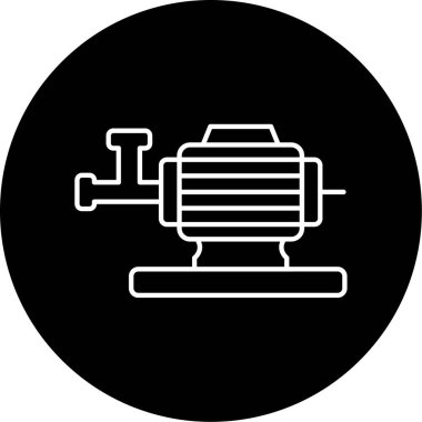 Pompa simge vektör çizim