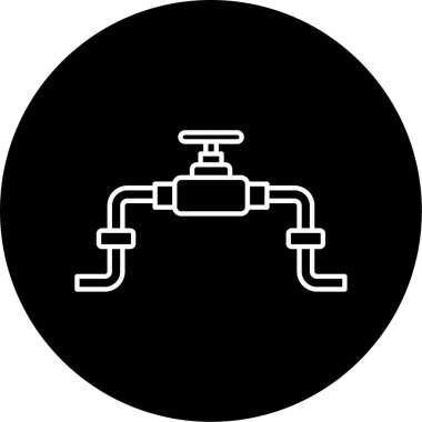 Boru simge vektör çizim