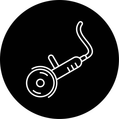 Sanding Machine ikon vektör çizimi