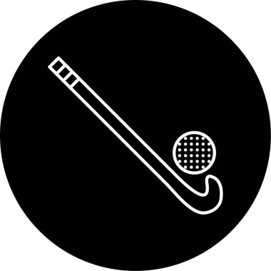 hokey ikonu vektör illüstrasyonu