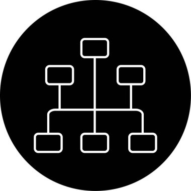 Durum haritası ikon vektör illüstrasyonu