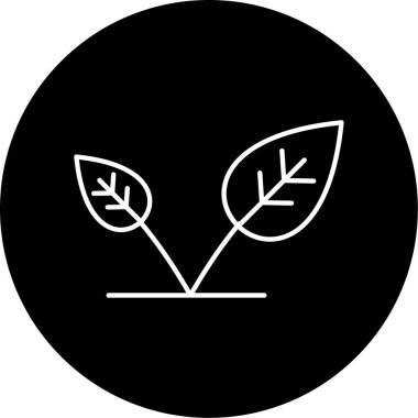 ekoloji ikonu vektör illüstrasyonu