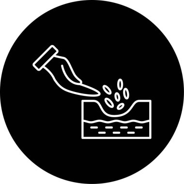 Simge vektör illüstrasyonu ayrıştırılıyor