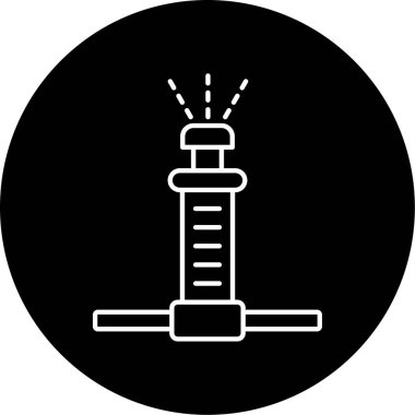 Yağmurlama simge vektör çizim