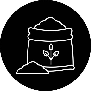 Gübre simge vektör çizim