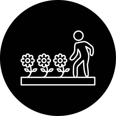 tarımsal ikon vektör illüstrasyonu