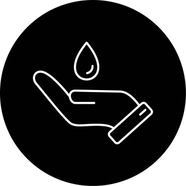 Su simge vektör çizim kaydetmek