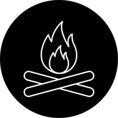 Simge vektör resimlemesini ateşle