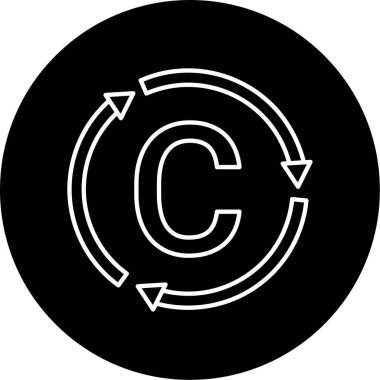 Karbon Döngüsü vektör çizimi