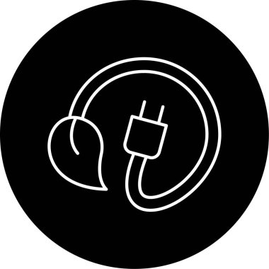 eko dolgu simgesi vektör illüstrasyonu